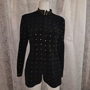 Vintage 90's Tadashi Shoji Studded Blazer
